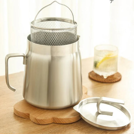 Oil Strainer Pot 2 in 1
